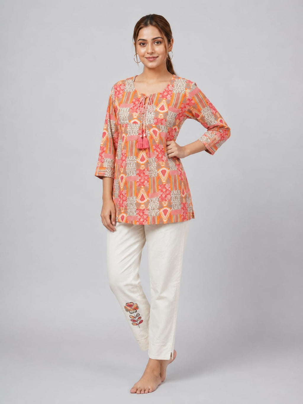 Printed Cotton Co-Ord Set