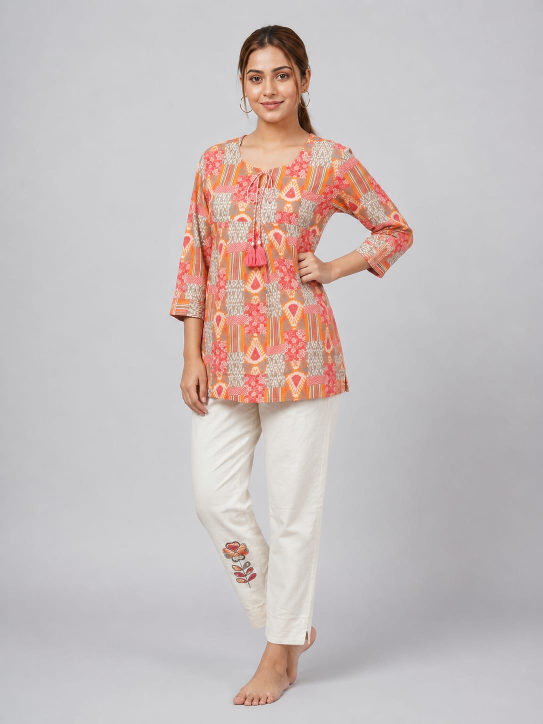 Printed Cotton Co-Ord Set