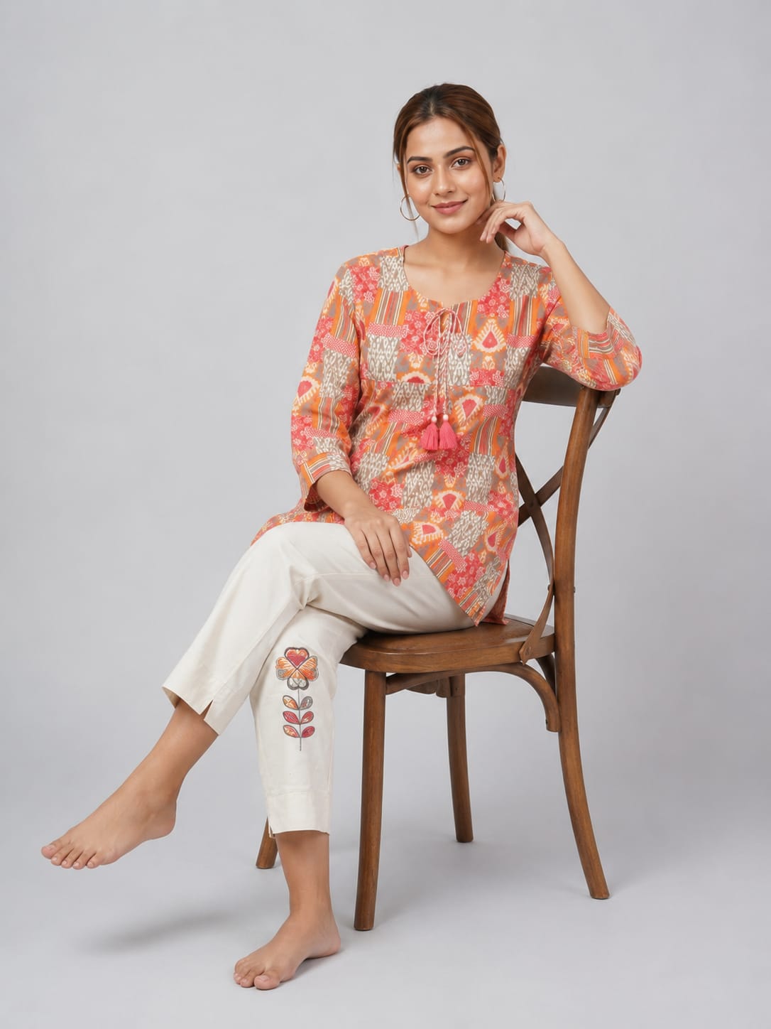 Printed Cotton Co-Ord Set